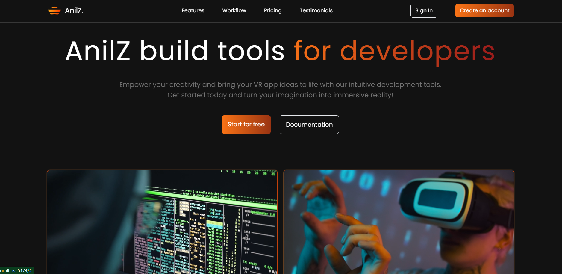 image of Tool Provider Website