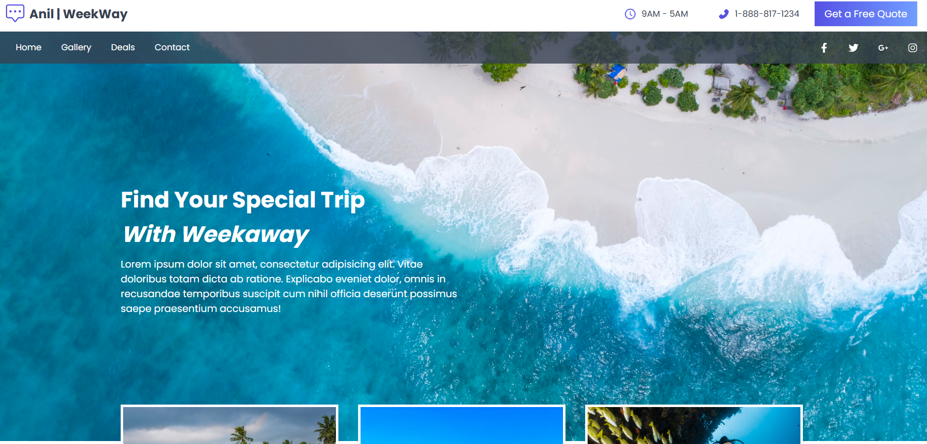 image of Tour Website